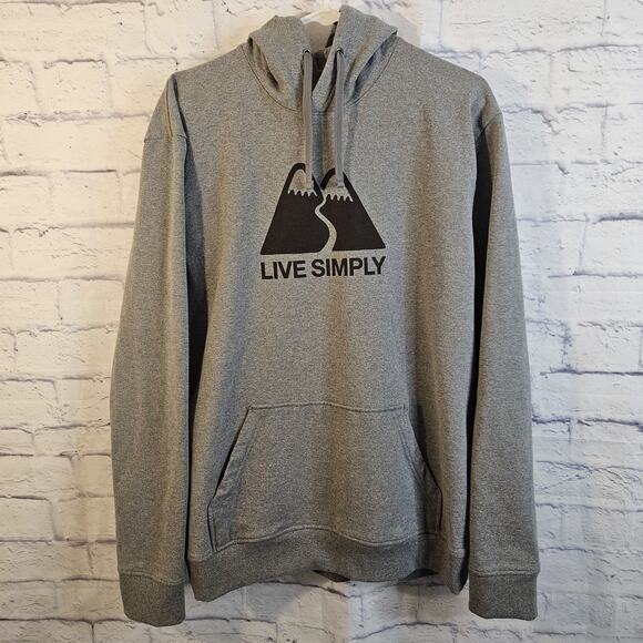Patagonia Other - Patagonia Live Simply Winding Uprisal Hoodie Men's Large Classic Gray